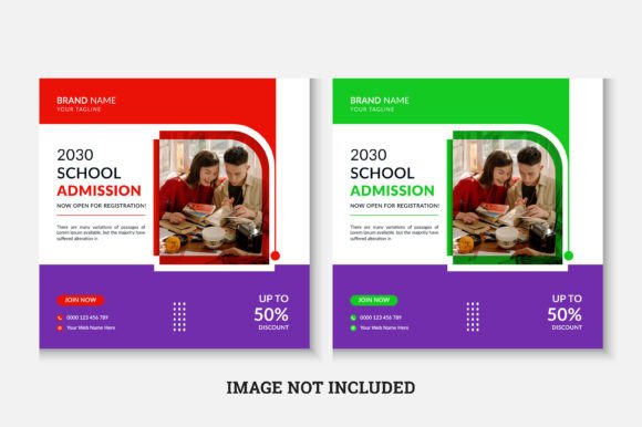 Back to School Admission Web Banner Post