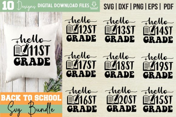 Back to School SVG Bundle Vol-8