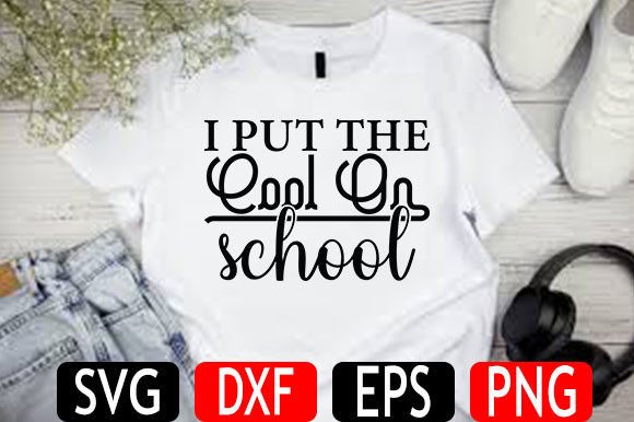 Back to School SVG Design, I Put the Coo