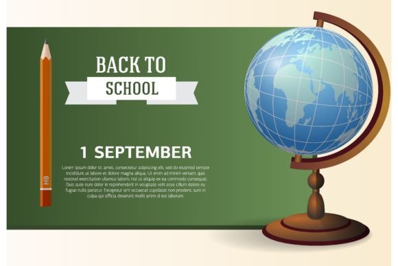 First of September, Back to School Poster Design: Chalkboard, Globe, and Pencil Themes That Resonate