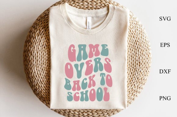Game Overs Back to School Retro SVG: Strategic Design Assets for Intentional Branding and Communication