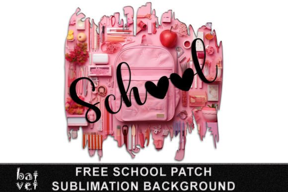 Pink School Patch Back to School PNG: A Strategic Creative Asset for Modern Makers and Brands
