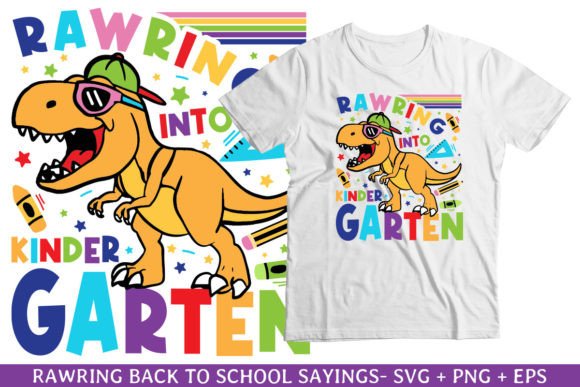 Rawring into Kindergarten Back to School: A Versatile, Print-Ready Design System for Educators and Creators
