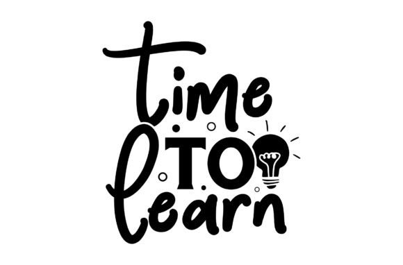 Time to Learn Back to School SVG: A Practical Design Asset for Educators and Creators